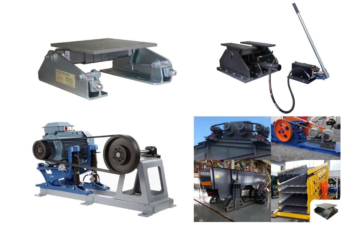Motor Bases & V-Belt Tensioning Systems